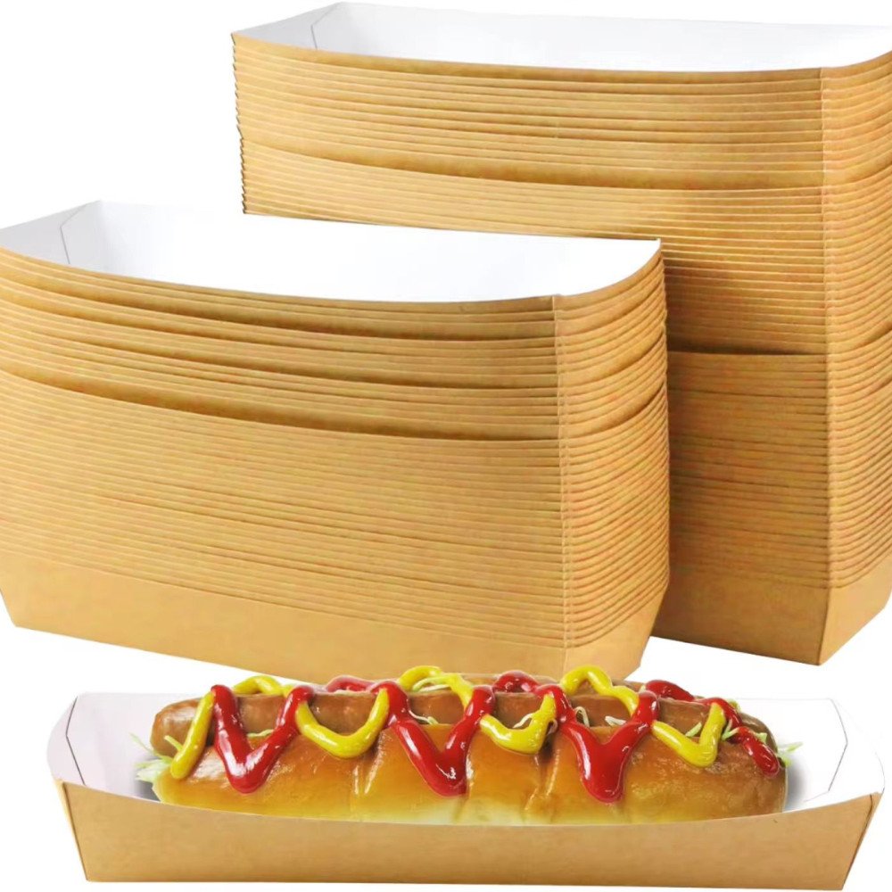 Frikandelbakjes A16 kraft/wit BIO