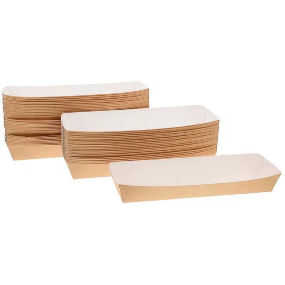 Frikandelbakje A16S smal wit