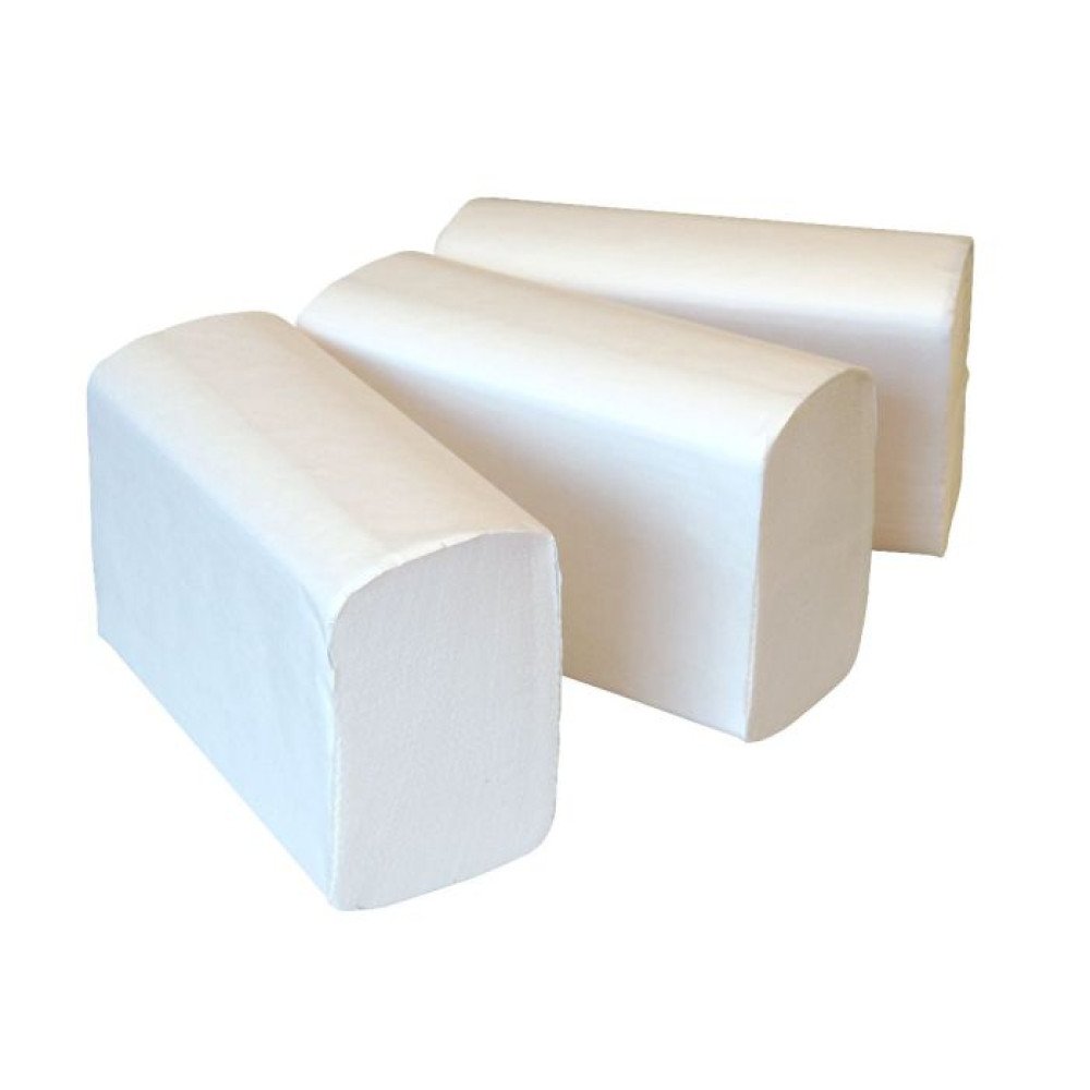 DiscountOffice Handdoek Z-vouw Cellulose 2-laags 23x25cm 3200 stuks